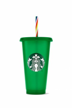 Starbucks® Reusable Cold Cup Green 24oz