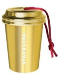 Starbucks® Ornament gold