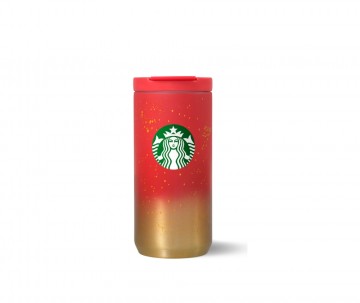 Starbucks® Tumbler SS Red/Gold 12oz