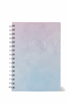 Starbucks® Notebook Watercolor Pink