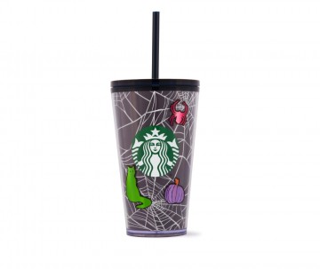 Starbucks® Cold Cup Glow in the Dark w/Stickers 16oz