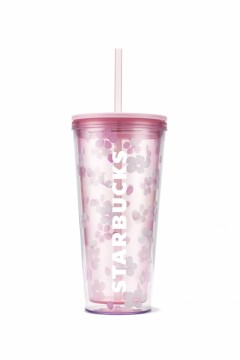 Starbucks® Reusable Cold Cup Aura Blossom Pink 20oz 