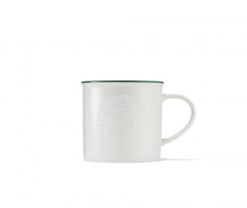 Starbucks® Mug Siren Green Rim 12oz