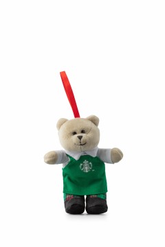 Starbucks® Ornament Bearista Bear Green
