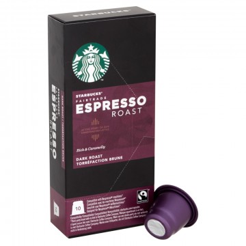 Starbucks ® Fairtrade Espresso Roast Espressokapsler 10p