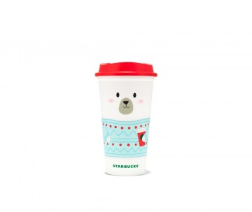 Starbucks® Reusable Hot Cup Polar Knit 16oz