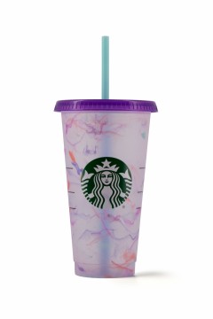 Starbucks® Reusable Cold Cup Swirl Color Change 24oz