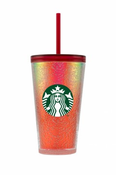 Cold Cup Red Bubbles 16oz