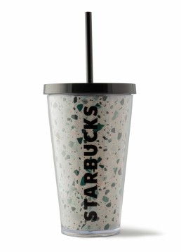Starbucks® Cold Cup Terrazzo Black 16oz