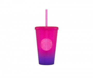 Starbucks® Cold Cup Bling Pink Purple 16oz