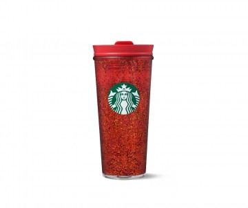 Starbucks®Tumbler Water Glitter Red 16oz