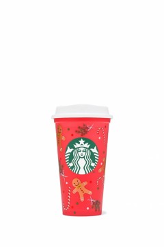 Starbucks® Reusable Hot Cup Color Changing Holiday 25
