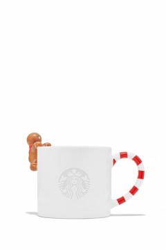 Starbucks® Mug White Gingerbread Peep 12oz