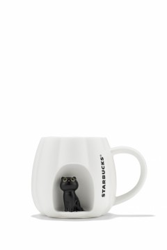 Starbucks® Mug Pumpkin Window Cat 14oz