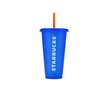 Starbucks® Reusable Cold Cup Blue 24oz