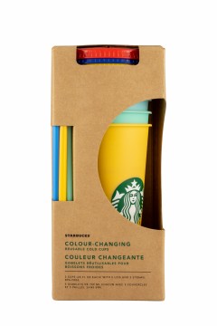 Starbucks® Reusable Cold Cup Colour Changing Set/5 24oz