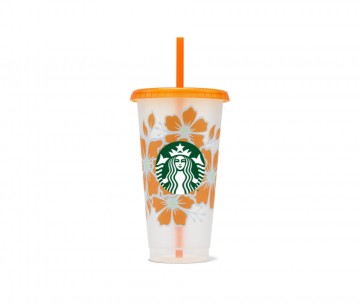 Starbucks® Cold Cup Spring Flowers 24oz