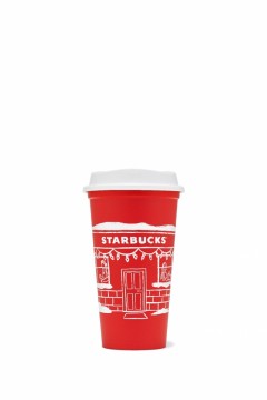 Starbucks® Reusable Hot Cup Red 2025 16oz