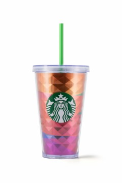 Starbucks® Cold Cup Plas Textured Multi 16oz