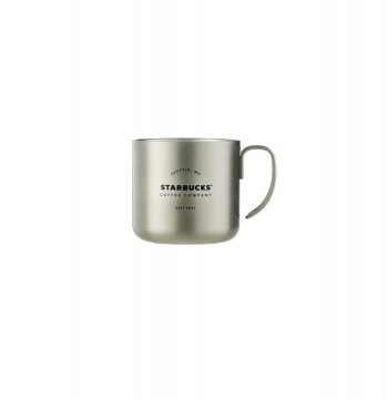 Starbucks ® Silver Stainless Steel Mug